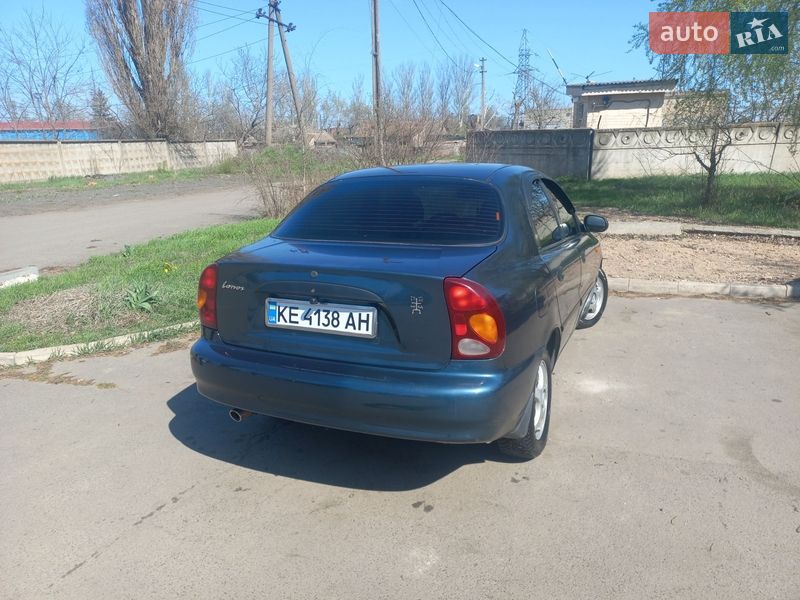 2005 Daewoo Lanos, VIN Y6DTF696050001449:plate — фото 1 (autoria)