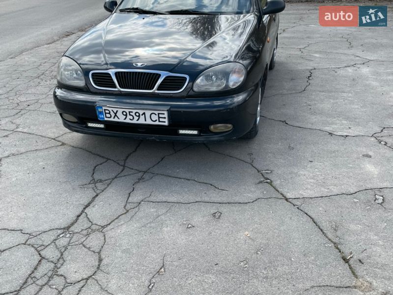2007 Daewoo Lanos, VIN Y6DTF69YD7W332234:plate — фото 1 (autoria)