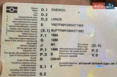 Седан Daewoo Lanos 2006 в Полтаве