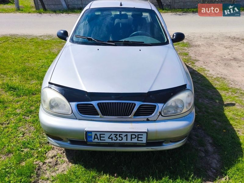2007 Daewoo Lanos, VIN Y6DTF69YD7W360453:plate — фото 1 (autoria)