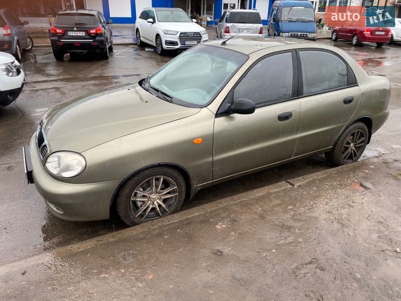 2005 Daewoo Lanos, VIN W0L0AHL3572034199:plate — фото 1 (autoria)