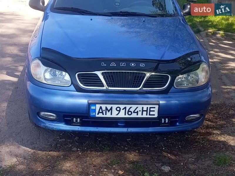 2007 Daewoo Lanos, VIN Y6DTF699P7W360722:plate — фото 1 (autoria)