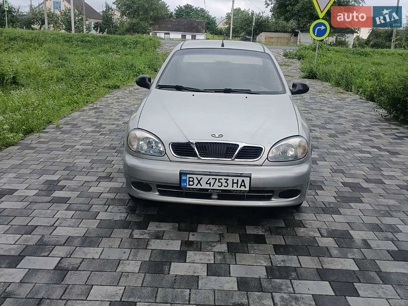 2006 Daewoo Lanos, VIN Y6DTF69YD6W305218:plate — фото 1 (autoria)