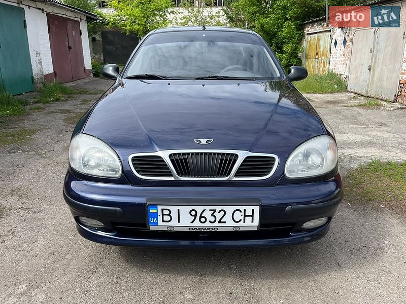 2007 Daewoo Lanos, VIN Y6DTF69YD7W332699:plate — фото 1 (autoria)