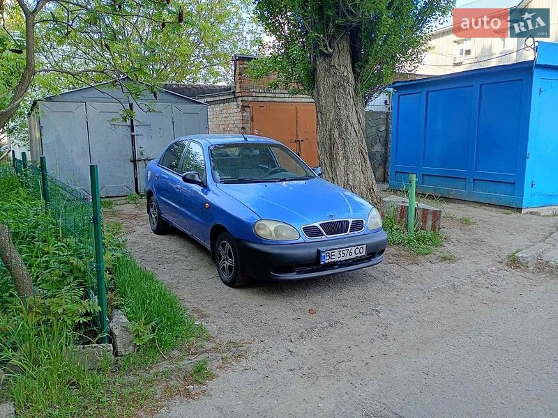 2007 Daewoo Lanos, VIN Y6DTF69YD7W358048:plate — фото 1 (autoria)