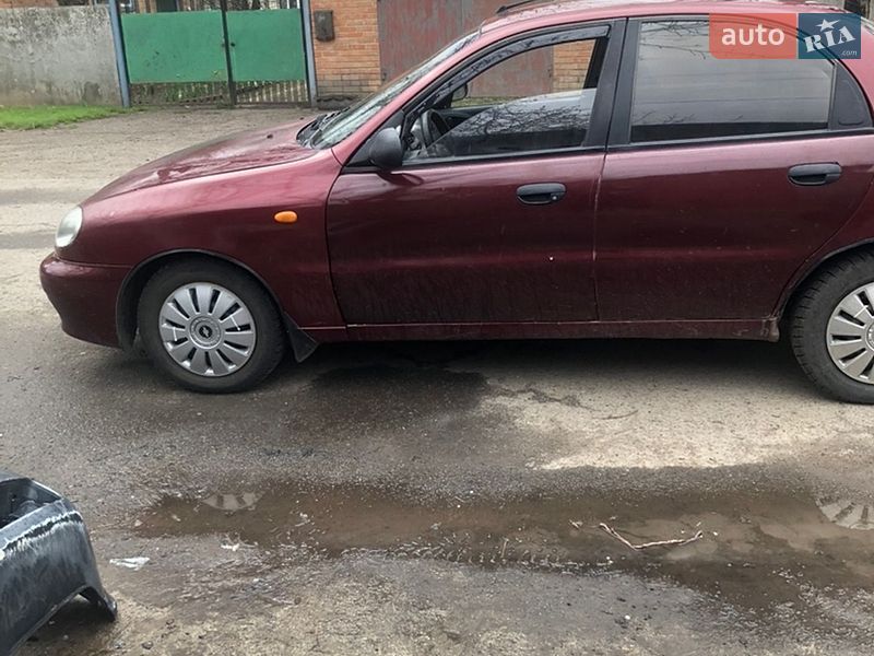Седан Daewoo Lanos 2007 в Полтаві
