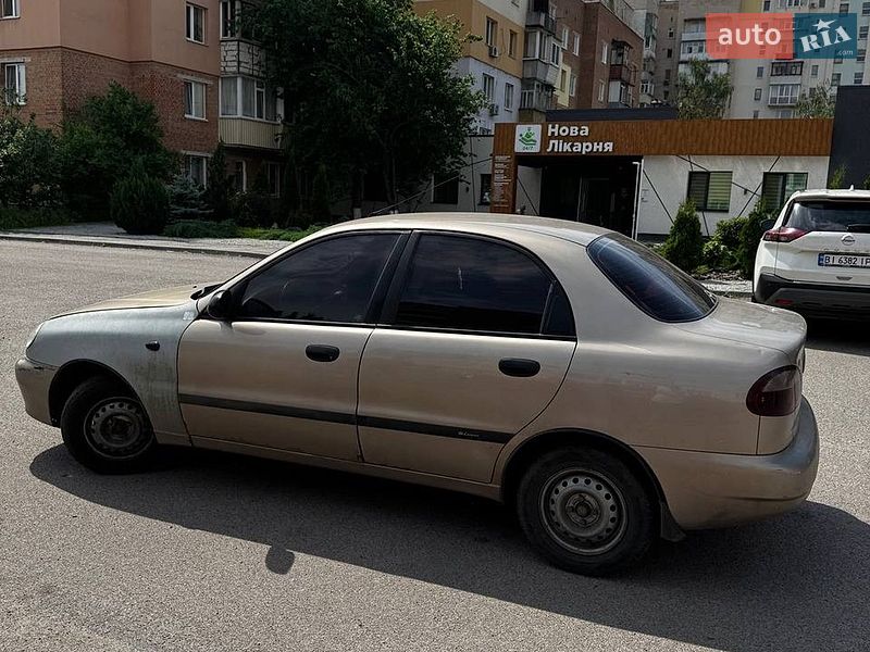 Седан Daewoo Lanos 2008 в Полтаве