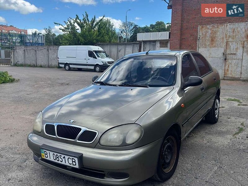 Седан Daewoo Lanos 2003 в Полтаві
