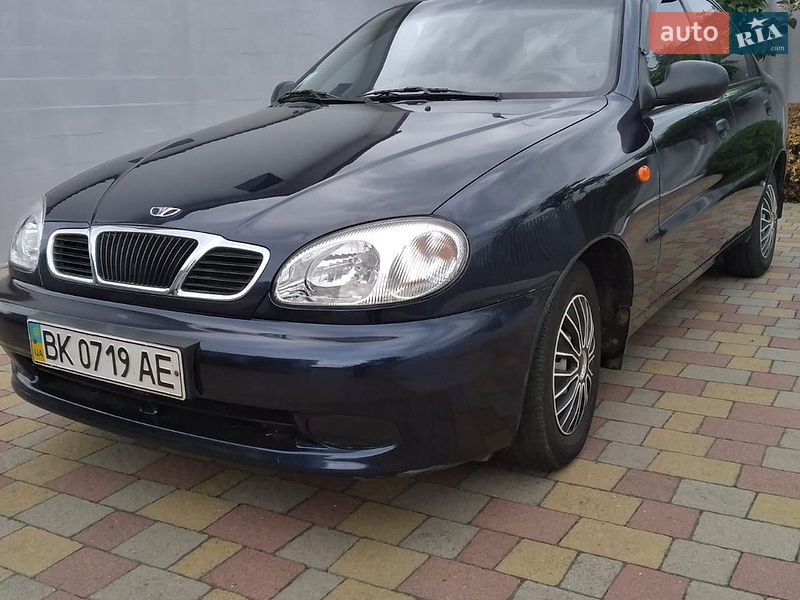 2006 Daewoo Lanos, VIN Y6DTF69YD6W285197:plate — фото 1 (autoria)