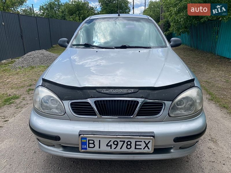 Седан Daewoo Lanos 2008 в Кобеляках