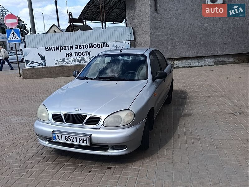 2007 Daewoo Lanos, VIN Y6DTF69YD7W380818:plate — фото 1 (autoria)