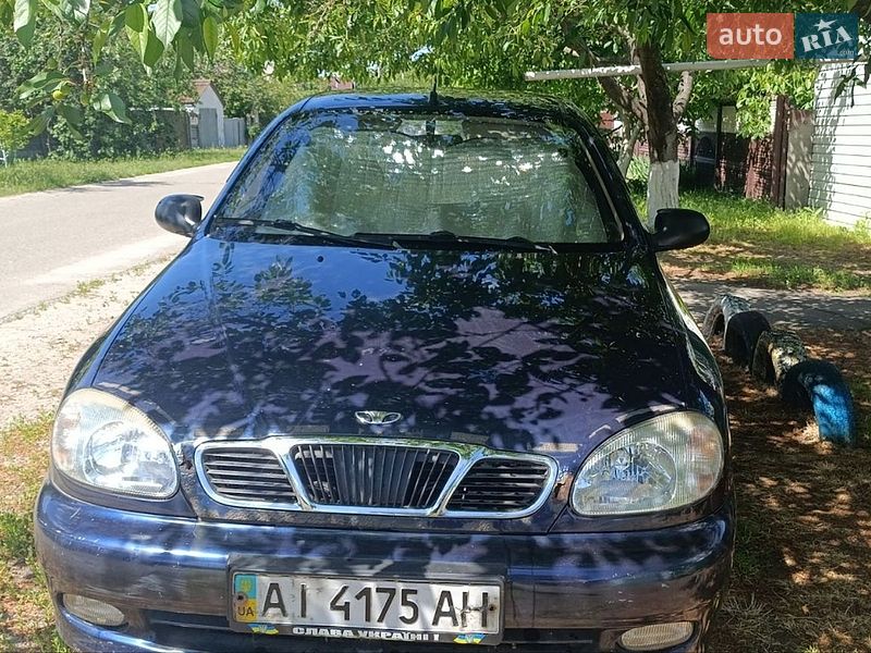 2005 Daewoo Lanos, VIN Y6DT1311050249557:plate — фото 1 (autoria)