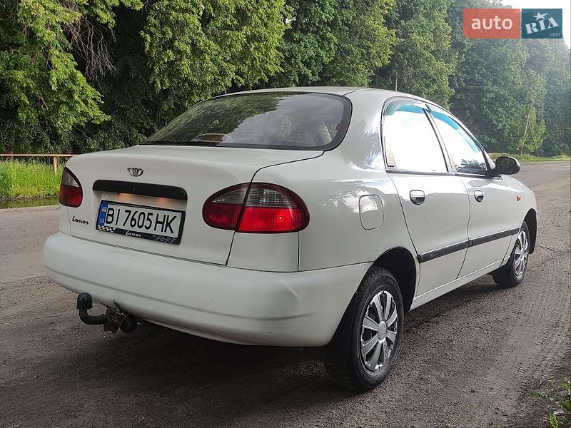 2006 Daewoo Lanos, VIN Y6DTF69YD6W288669:plate — фото 1 (autoria)