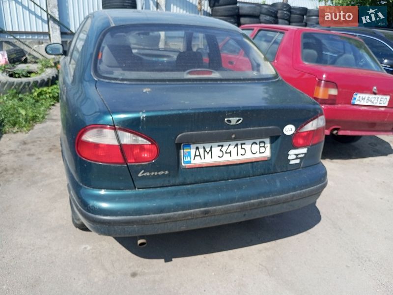 2006 Daewoo Lanos, VIN Y6DTF69YD6W272743:plate — фото 1 (autoria)