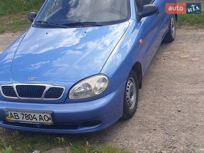 2007 Daewoo Lanos, VIN Y6DTF699P7W351333:plate — фото 1 (autoria)