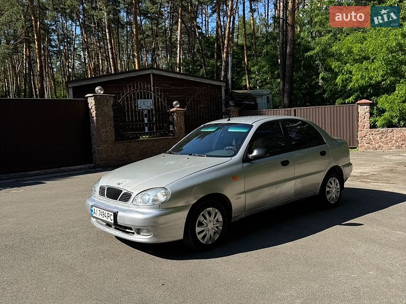 2007 Daewoo Lanos, VIN Y6DTF69YD7W360216:plate — фото 1 (autoria)
