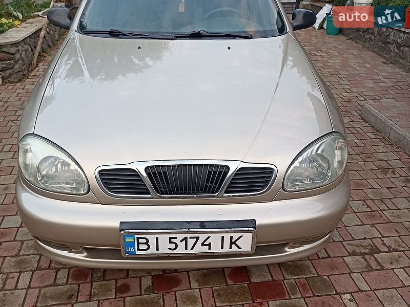 2008 Daewoo Lanos, VIN Y6DTF69YD8W428279:plate — фото 1 (autoria)