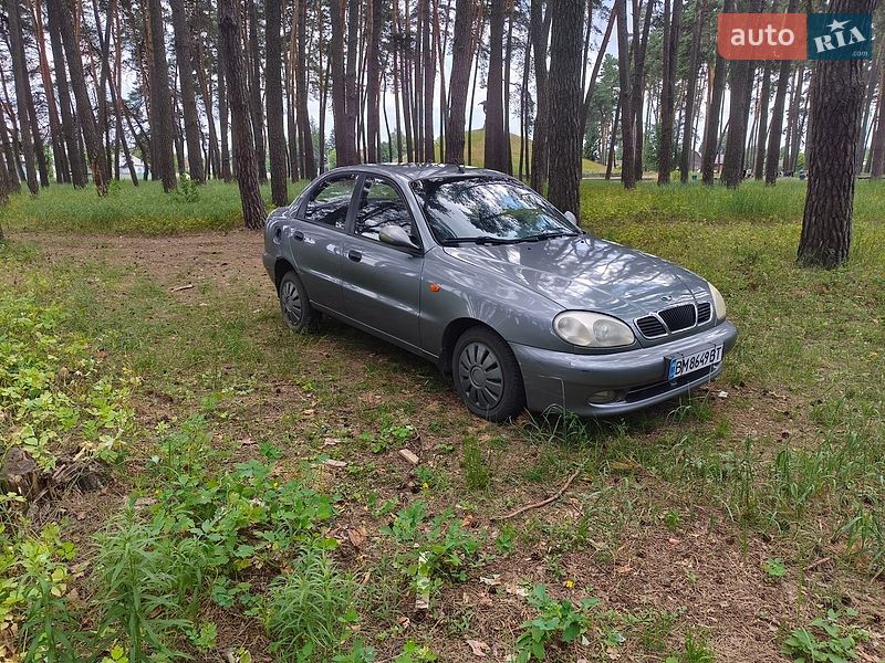 2007 Daewoo Lanos, VIN Y6DTF69YD8W385301:plate — фото 1 (autoria)