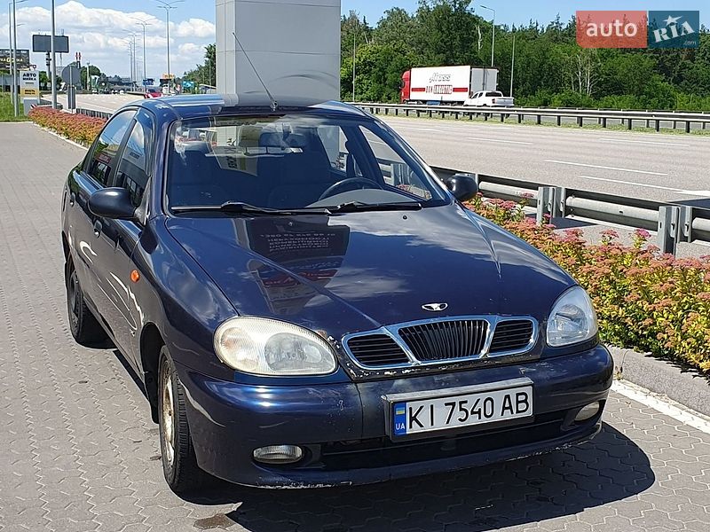 2006 Daewoo Lanos, VIN Y6DTF696D6W279052:plate — фото 1 (autoria)