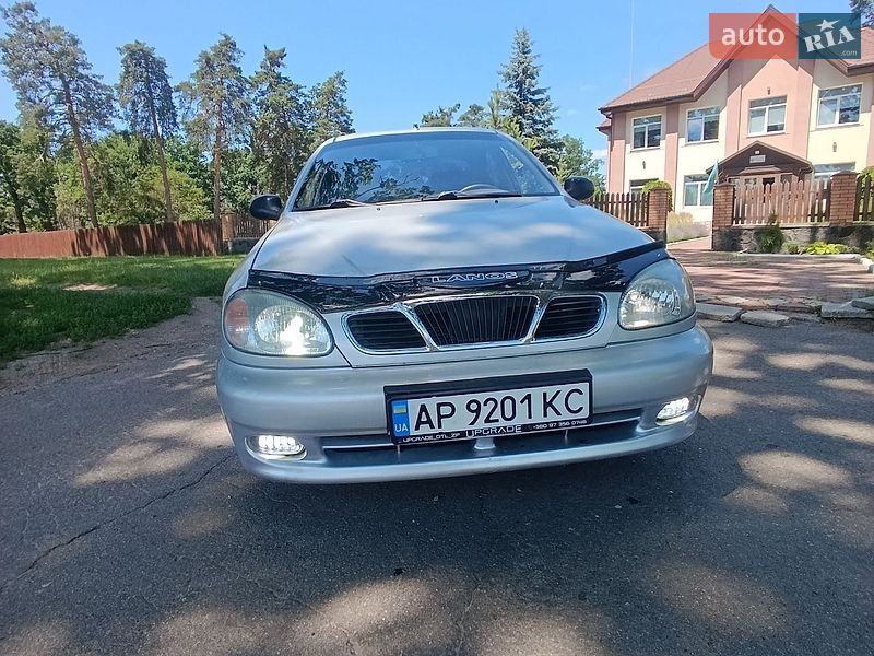 2007 Daewoo Lanos, VIN Y6DTF69YD7W347827:plate — фото 1 (autoria)