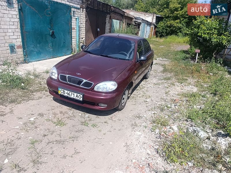 Седан Daewoo Lanos 2008 в Чернігові