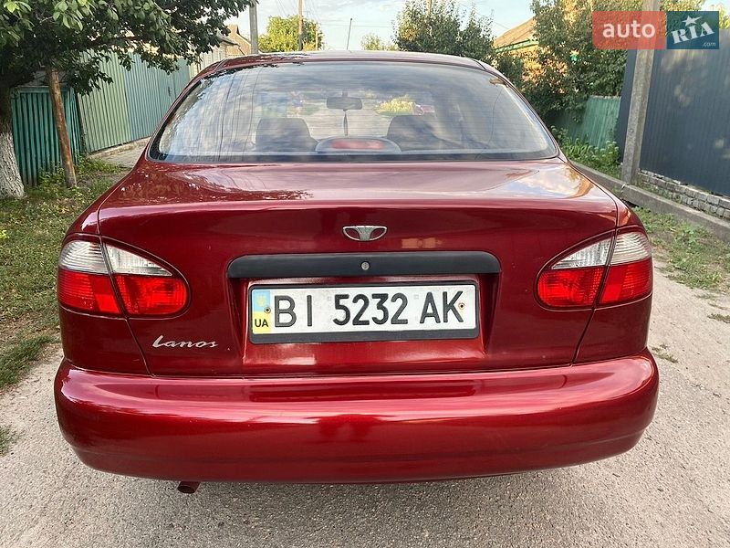 Седан Daewoo Lanos 2008 в Кобеляках фото 2 Седан Daewoo Lanos 2008 в Кобеляках