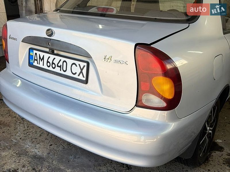 Седан Daewoo Lanos 2012 в Житомирі