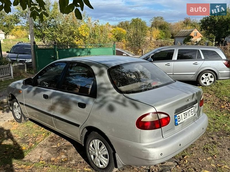 Седан Daewoo Lanos 2007 в Кобеляках