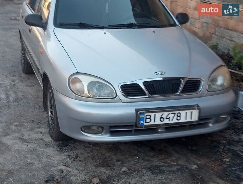 Седан Daewoo Lanos 2008 в Полтаве