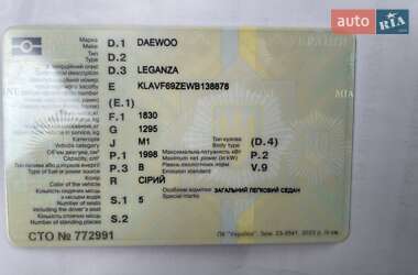 Седан Daewoo Leganza 1998 в 
