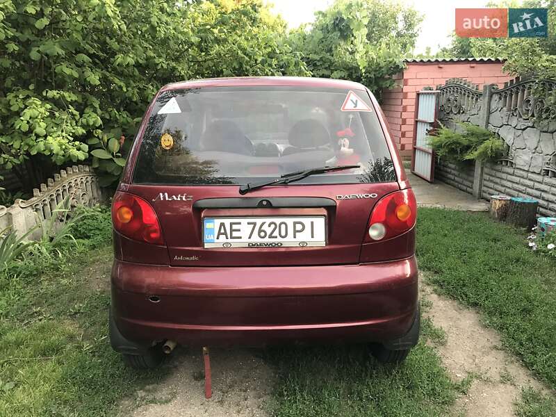 Хэтчбек Daewoo Matiz 2007 в Днепре