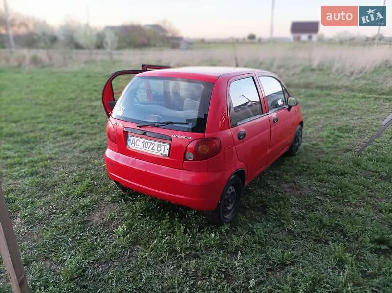 Хэтчбек Daewoo Matiz 2007 в Луцке