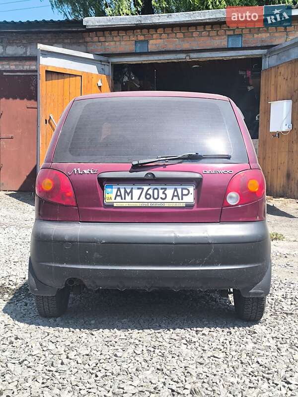 Хетчбек Daewoo Matiz 2008 в Житомирі