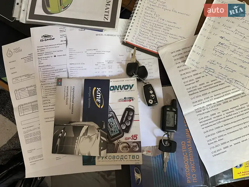 Хэтчбек Daewoo Matiz 2008 в Житомире документ