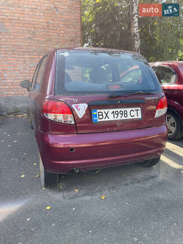 Хетчбек Daewoo Matiz 2011 в Хмельницькому