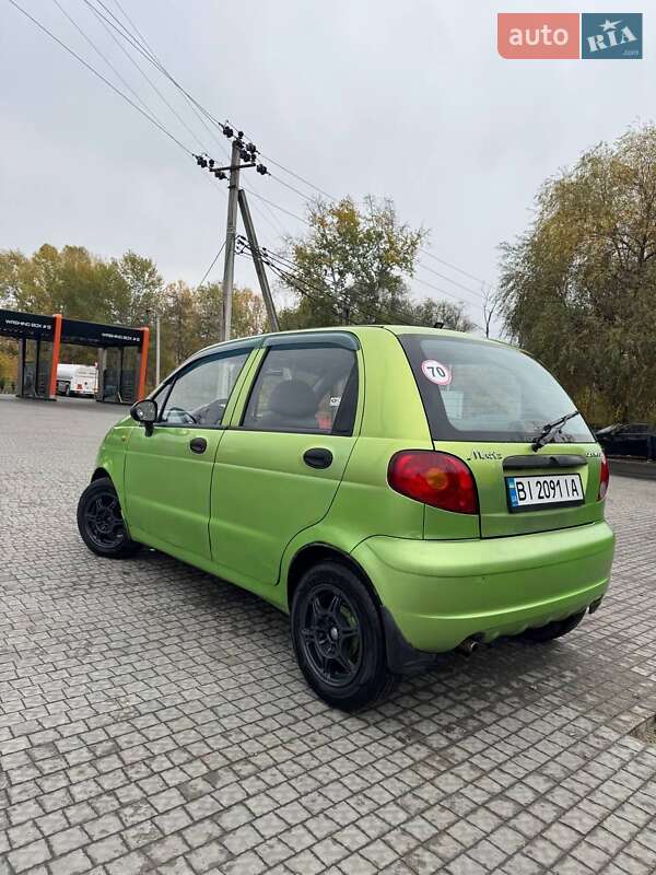 Хетчбек Daewoo Matiz 2007 в Полтаві