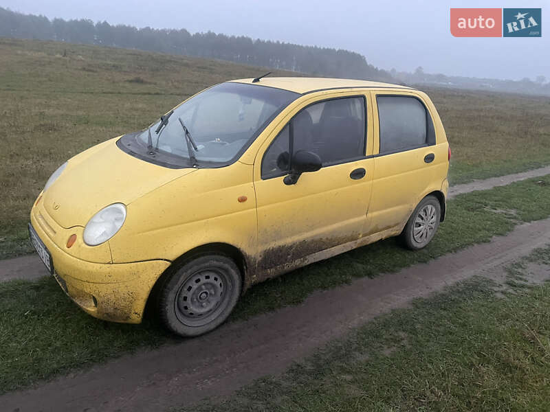 Хэтчбек Daewoo Matiz 2007 в Турбовом фото Хэтчбек Daewoo Matiz 2007 в Турбовом