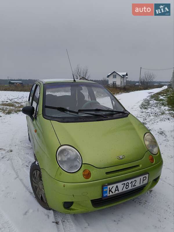 Daewoo Matiz 2007 Daewoo Matiz 2007