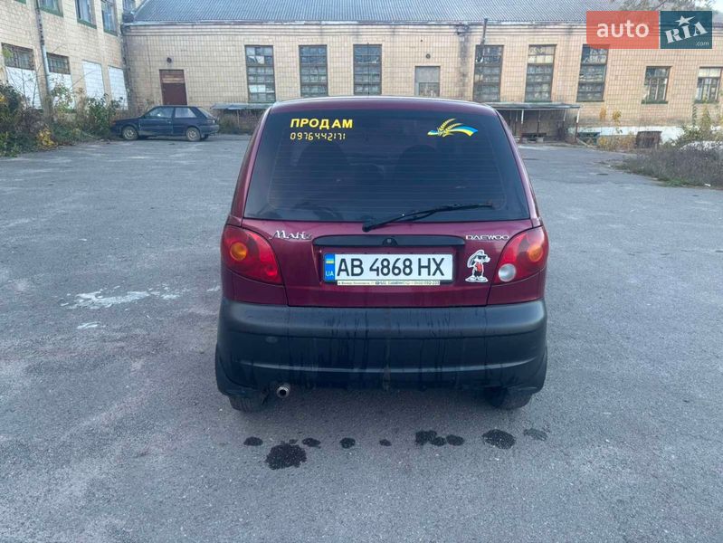 Хэтчбек Daewoo Matiz 2008 в Томашполе