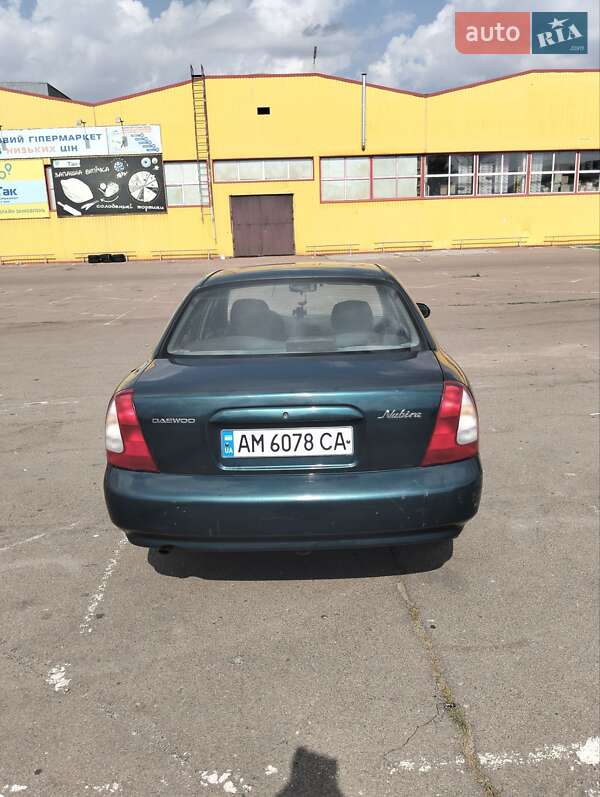 Седан Daewoo Nubira 1999 в Житомирі