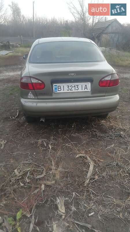 Седан Daewoo Sens 2007 в Полтаві