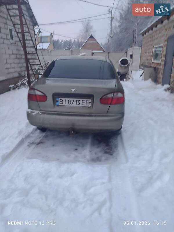 Седан Daewoo Sens 2002 в Полтаві