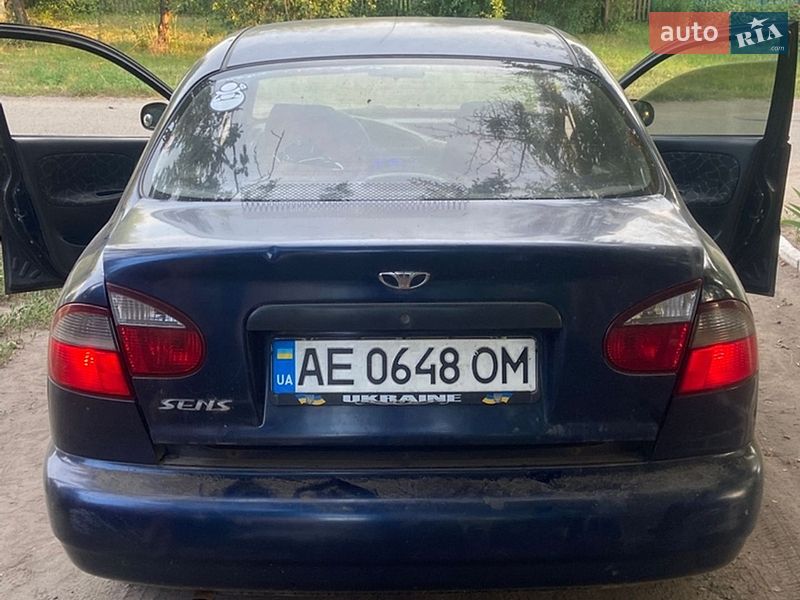Седан Daewoo Sens 2003 в Новомиргороде