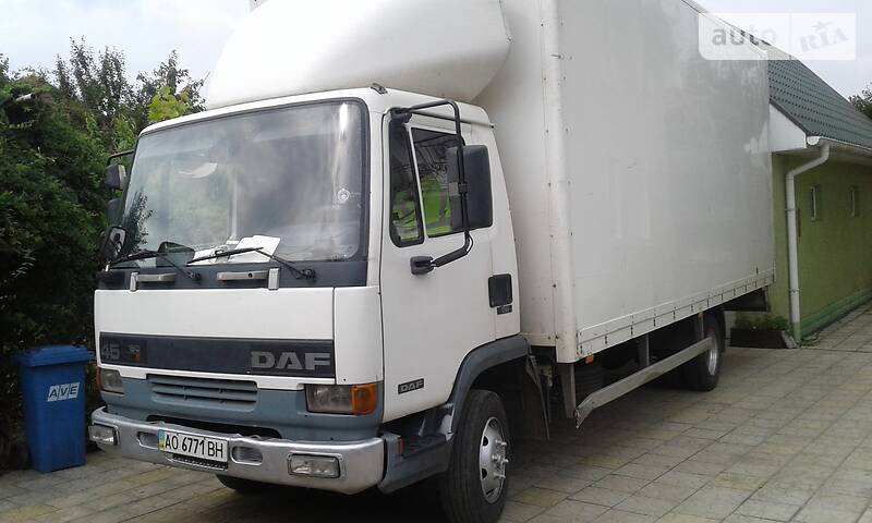 Грузовой фургон DAF 45 2002 в Ужгороде