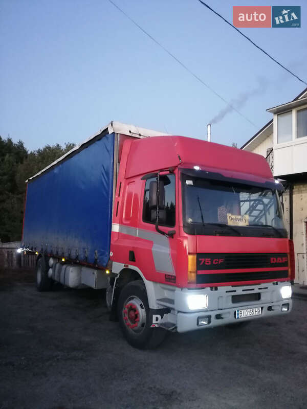 Тентованый DAF CF 75 2000 в Кременчуге