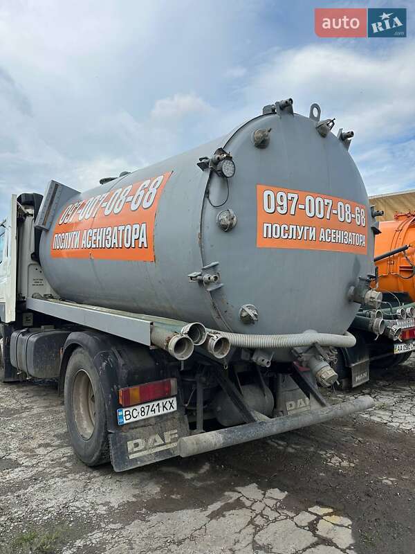 Машина  асенізатор (вакуумна) DAF CF 85 2010 в Львові
