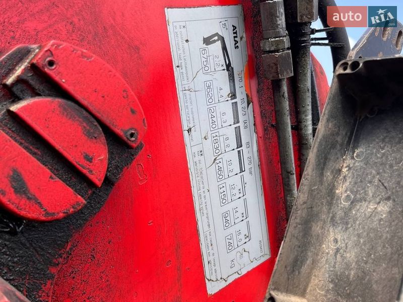 Кран-маніпулятор DAF CF 85 1999 в Дніпрі фото 4 Кран-маніпулятор DAF CF 85 1999 в Дніпрі