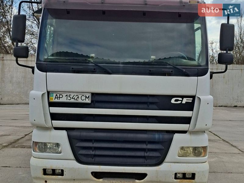 2005 DAF CF-85, VIN XLRAS85XC0E605641:plate — фото 1 (autoria)