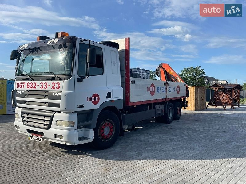 Кран-манипулятор DAF CF 85 2002 в Новомосковске