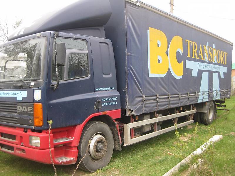 Тентований DAF CF 1998 в Бучачі